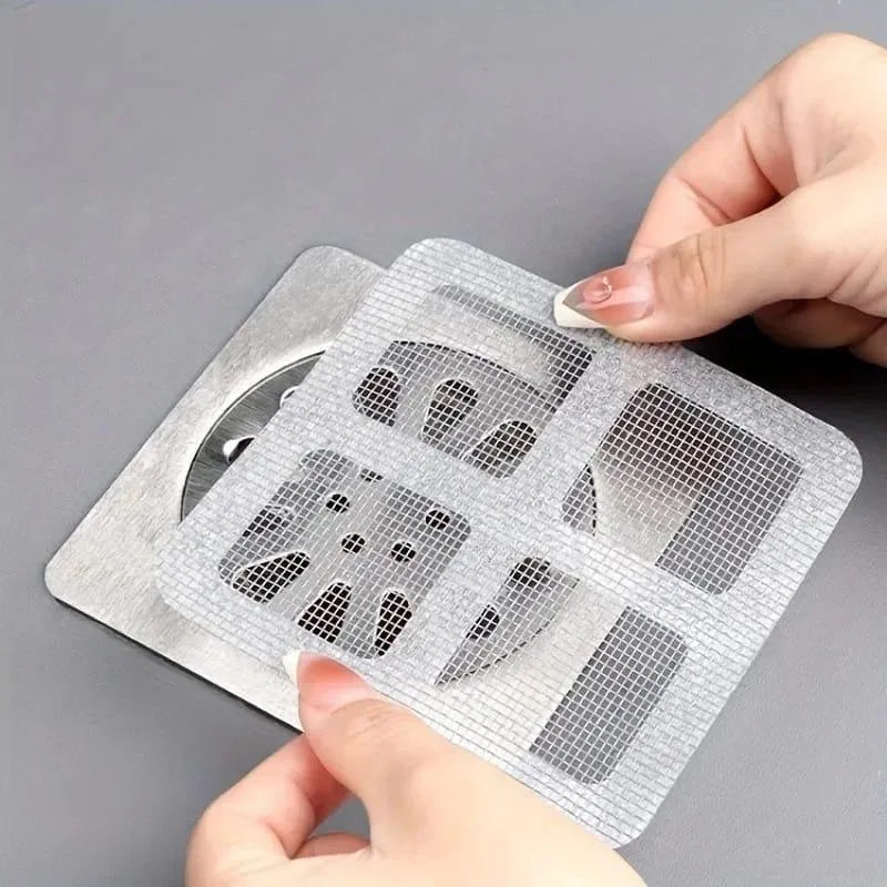 Self-Adhesive Drain Net Stickers, 20 Pcs